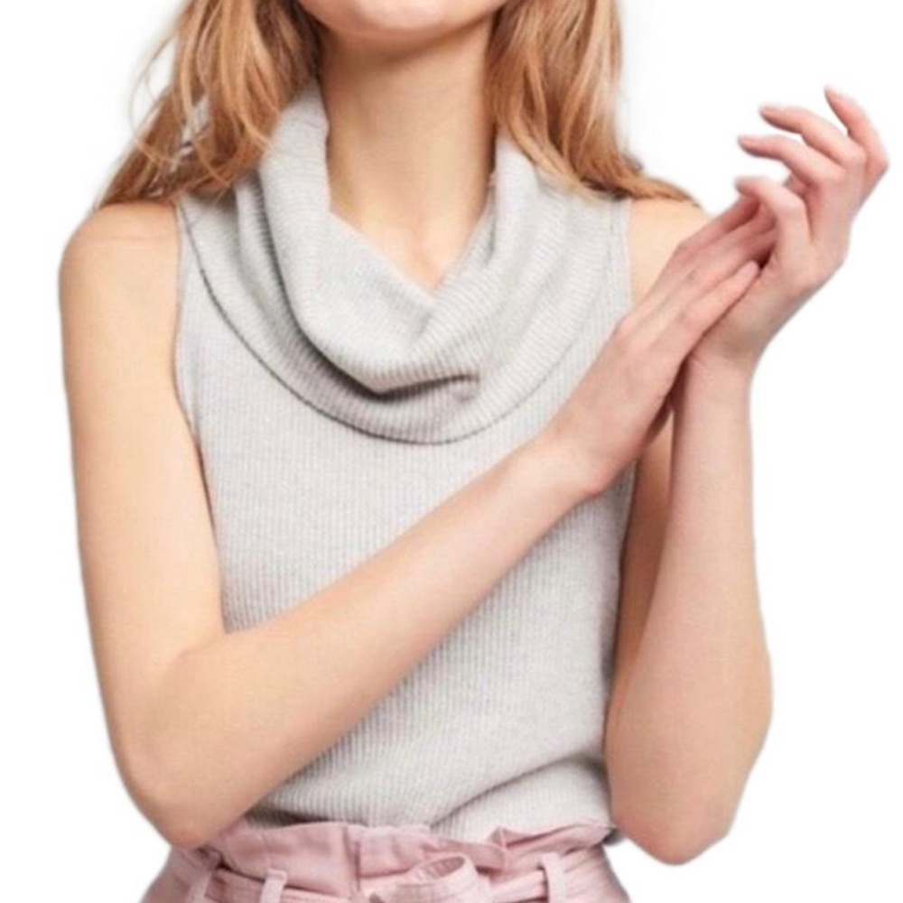 Anthro Vanessa Virginia Merian Cowl Sweater Tank
